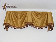 Kingston Valance with Trim And Contrast Lining
